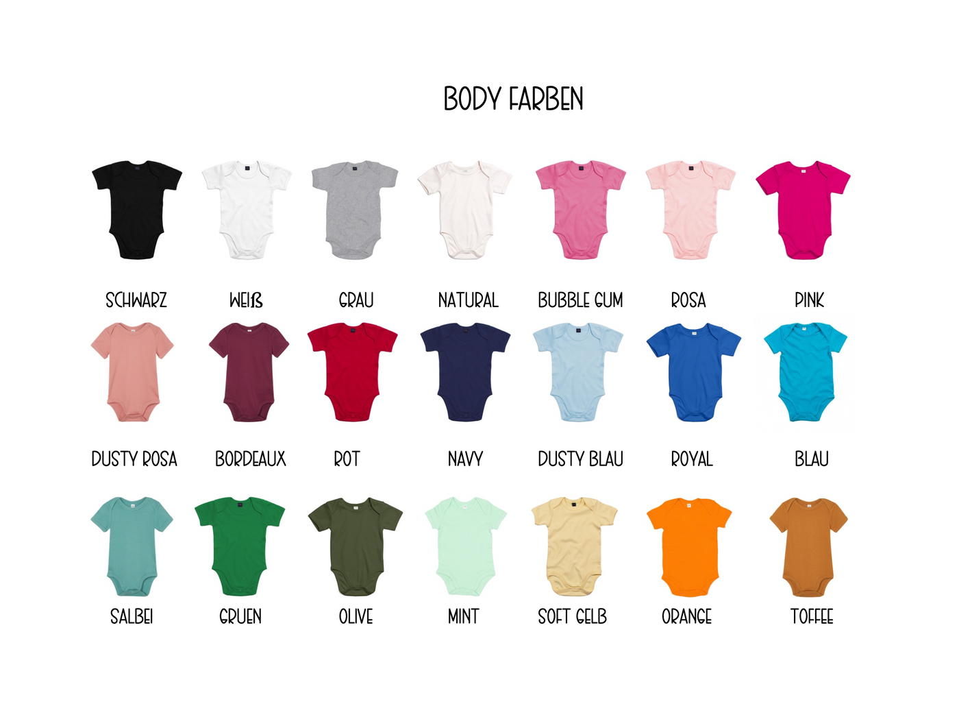 Babybody Design "New to the Crew" | Geschenk zur Geburt, Babyparty [individualisierbar / personalisierbar]