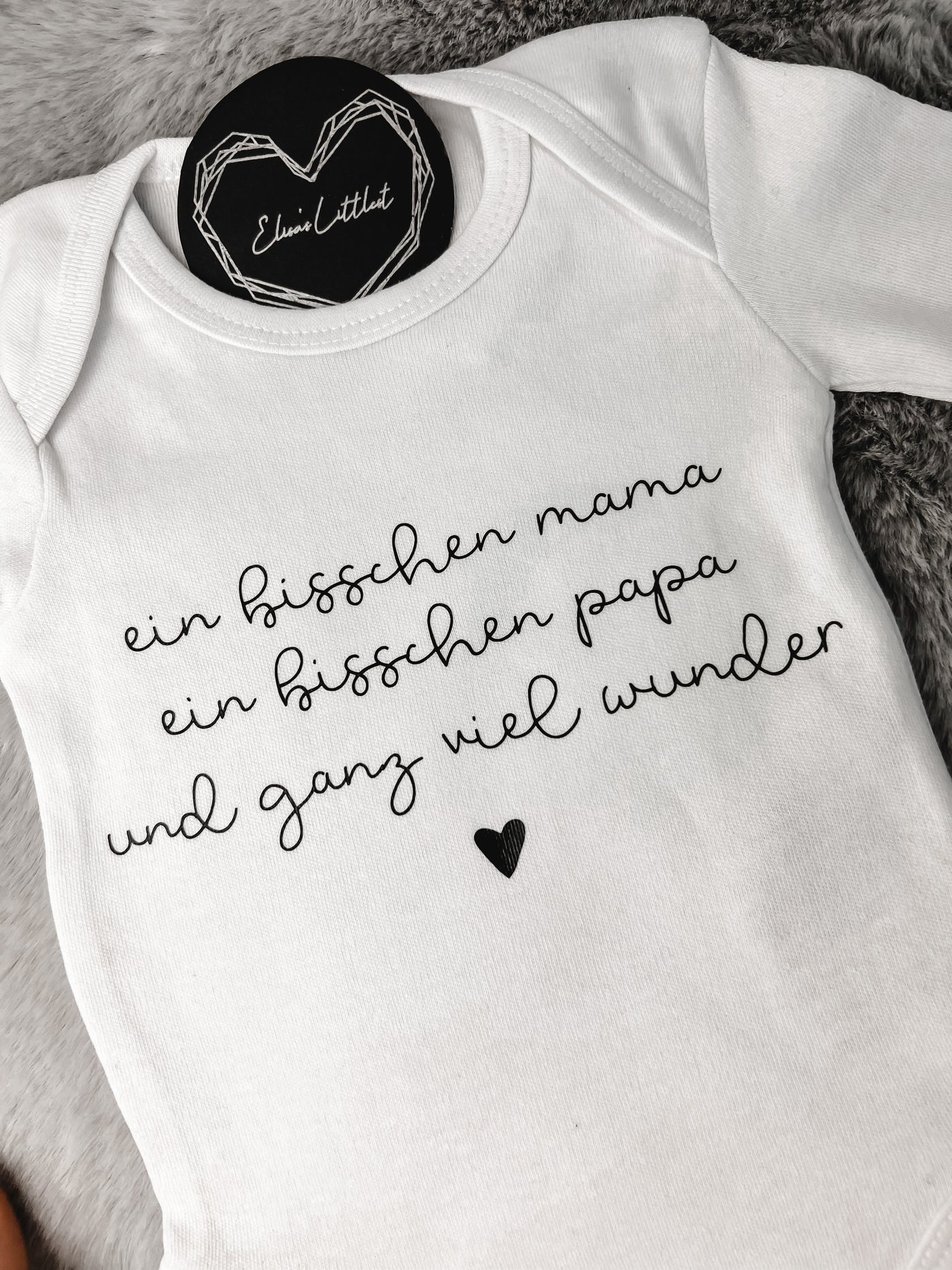 Babybody Design "Ganz viel Wunder" | Geschenk Geburt, Babyparty [individualisierbar]