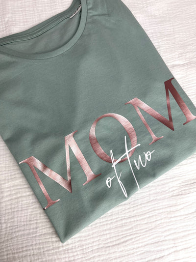 MOM Shirt Design "Mom of ..." | Damen Shirt für Mamas & werdende Mütter [individualisierbar]