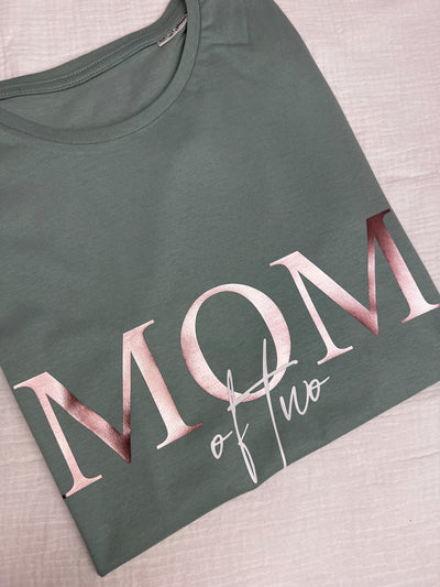 MOM Shirt Design "Mom of ..." | Damen Shirt für Mamas & werdende Mütter [individualisierbar]