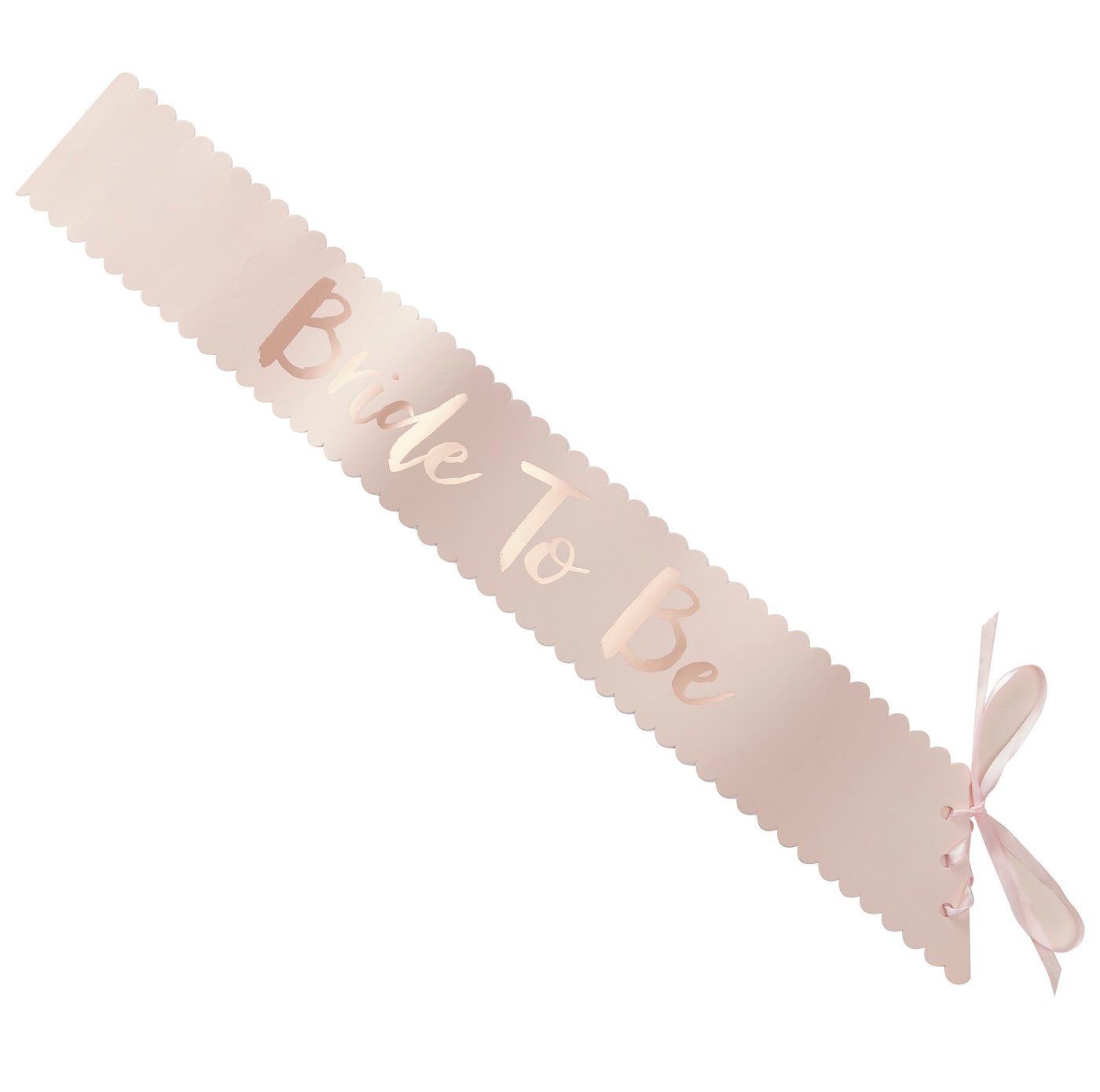 Braut Schärpe Design "Roségold" | "Bride to be" | Bride Accessoires | JGA Partyzubehör