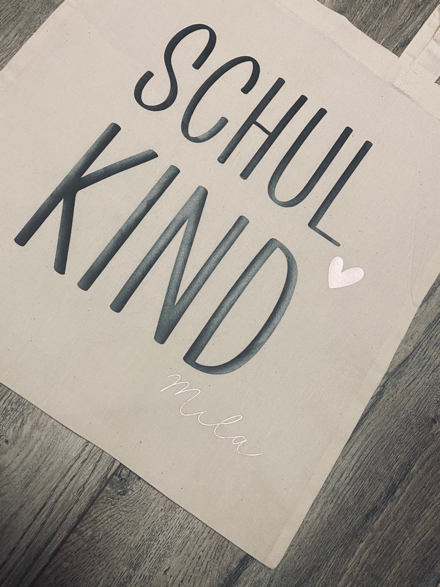 Stoffbeutel Design "Schulkind" ⎟Stoffbeutel zur Einschulung [personalisierbar⎟individualisierbar]