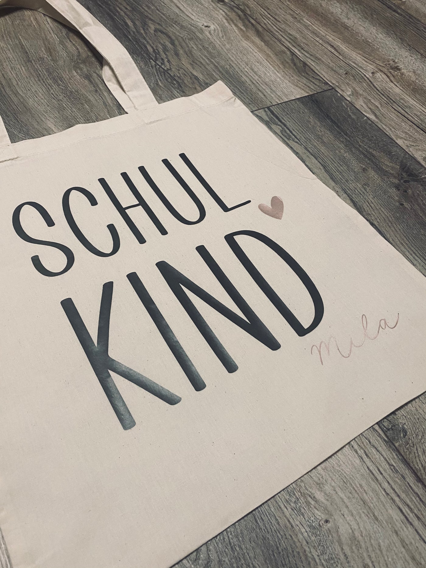 Stoffbeutel Design "Schulkind" ⎟Stoffbeutel zur Einschulung [personalisierbar⎟individualisierbar]