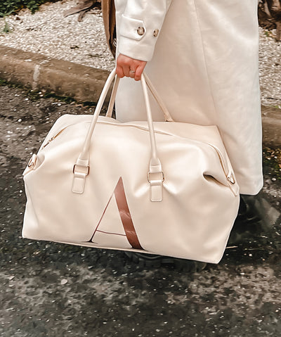 Weekender Design "Initial"⎟Reisetasche mit Monogramm [personalisiert / individualisiert]