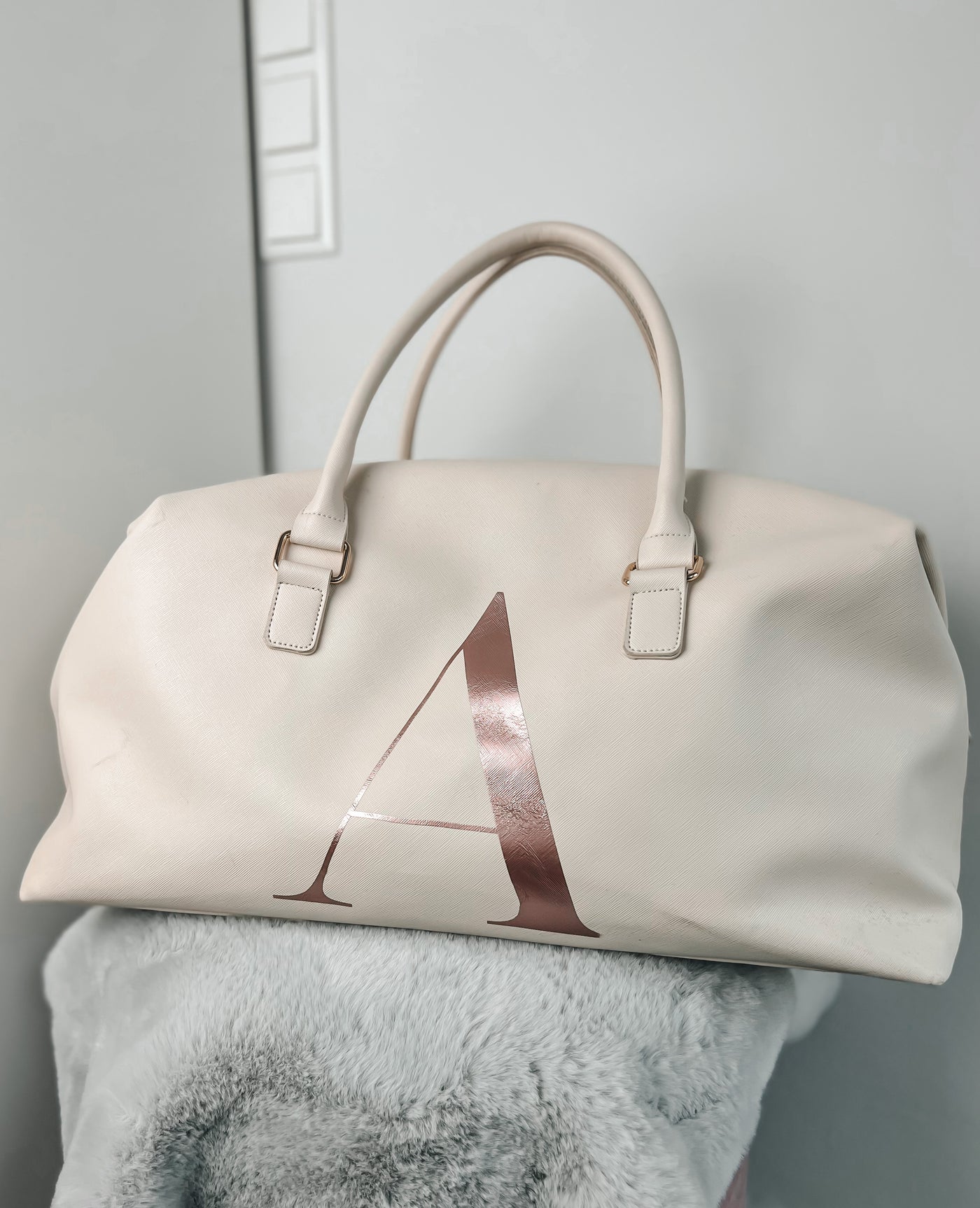 Weekender Design "Initial"⎟Reisetasche mit Monogramm [personalisiert / individualisiert]